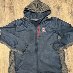 Men’s University of Arizona Zip Up Hoodie XXL